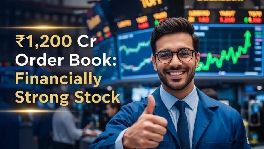 Financially Strong Stock Has 1200Cr Order Book