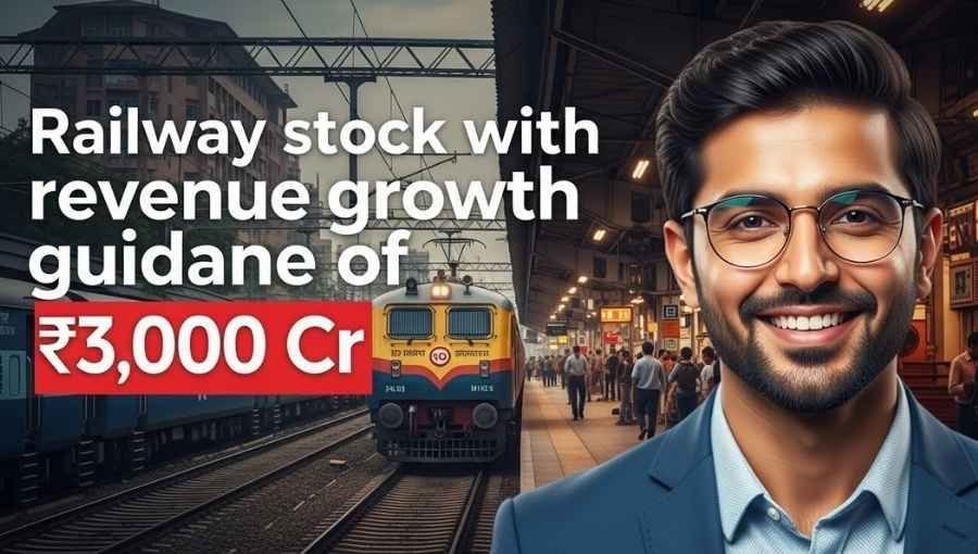 Railway Stock With 3k Cr Revenue growth Target