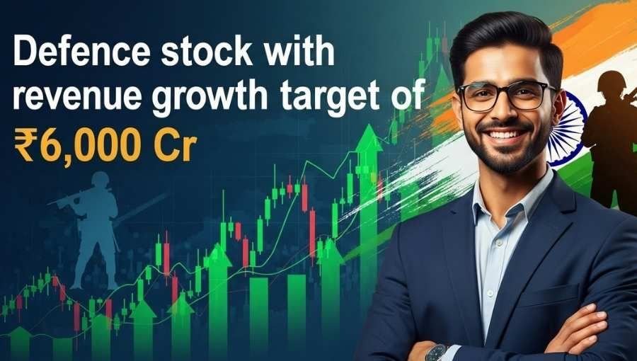 Defence stock revenue growth target of 6000 Cr